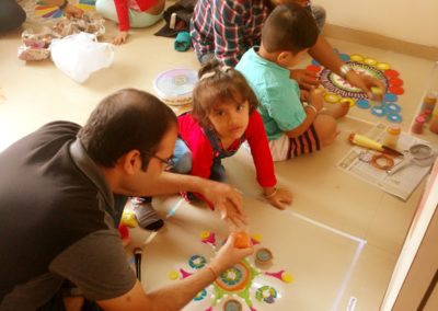 Father_&_Child_Activity in Beamish Preschool