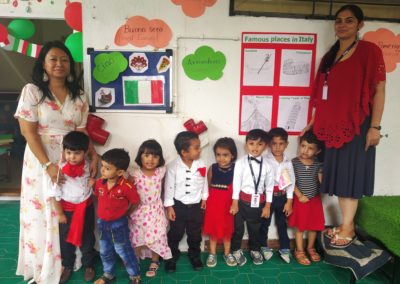 Italy_Day_Celebration in Beamish Preschool